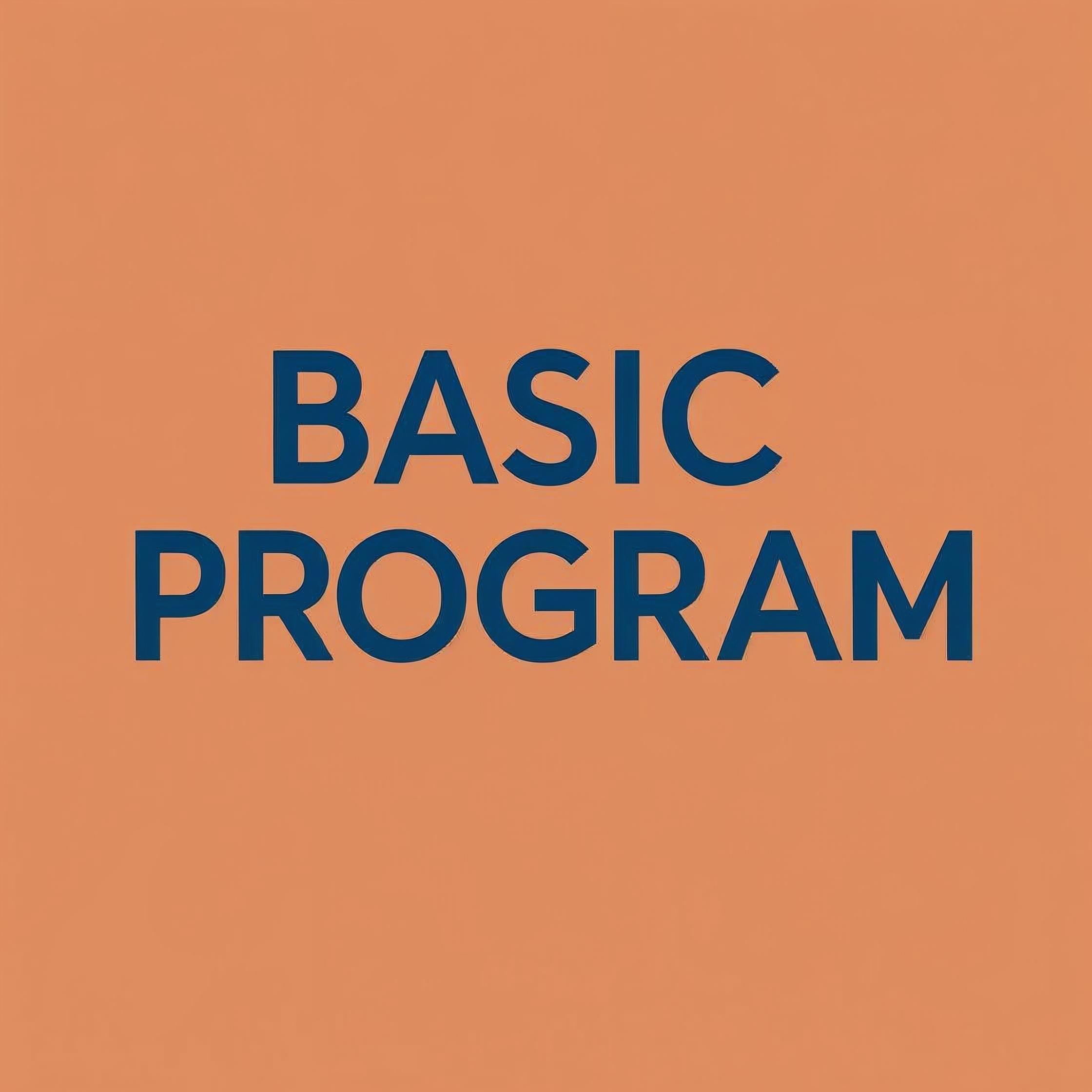 Basic Program Brochure